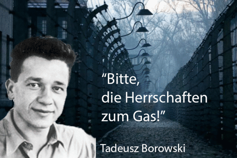 Tadeusz Borowski, polnischer Schriftsteller (* 12. November 1922 in Schytomyr; † 3. Juli 1951 in Warschau). Bild: KGS/IAK Berlin