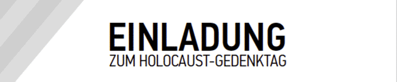 Einladung Holocaust-Gedenktag Wolfsburg